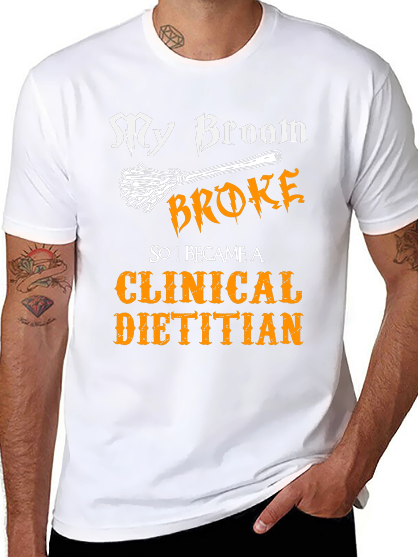 Funny Clinical Dietitian Halloween T-Shirt