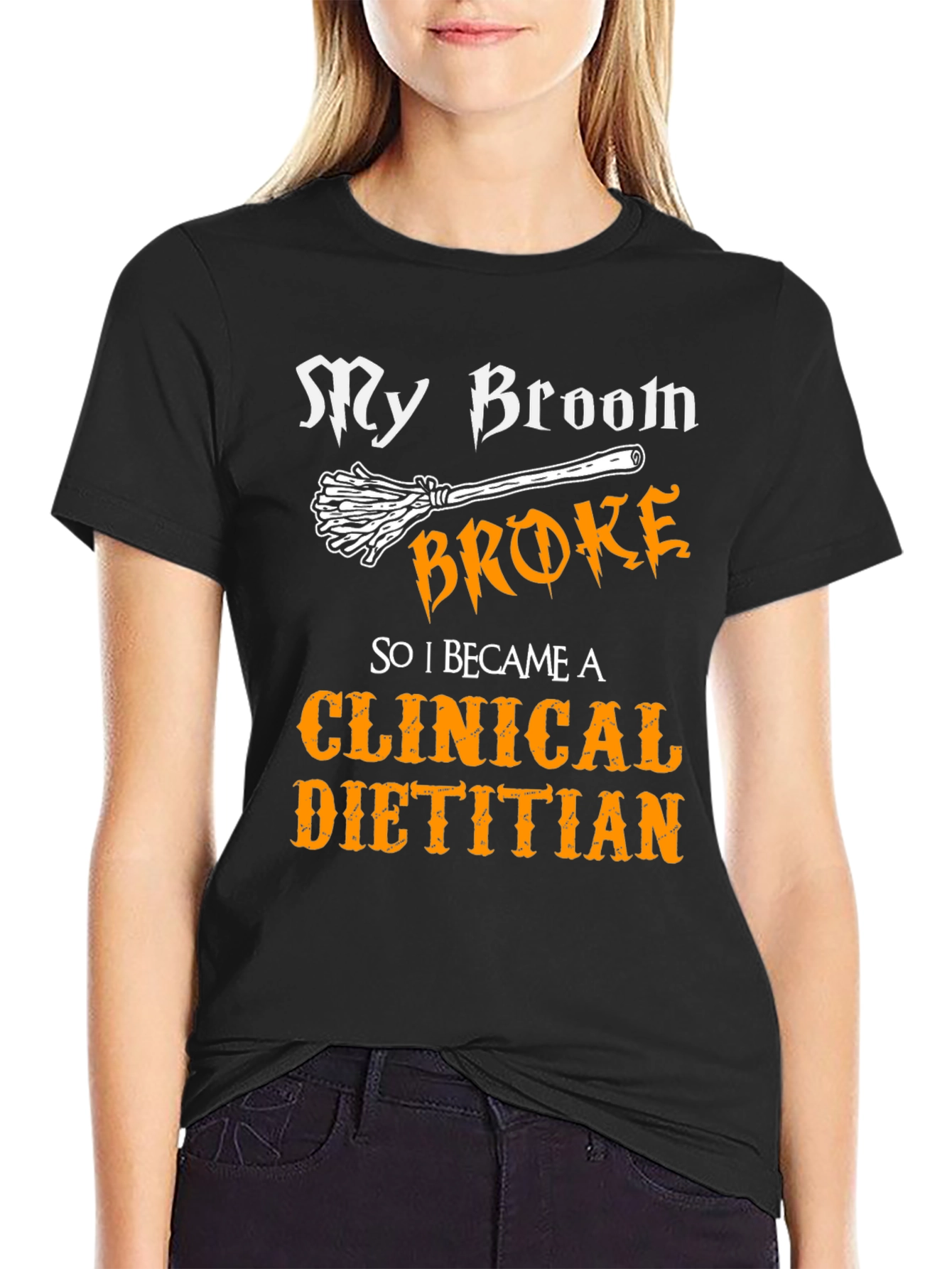 Funny Clinical Dietitian Halloween T-Shirt