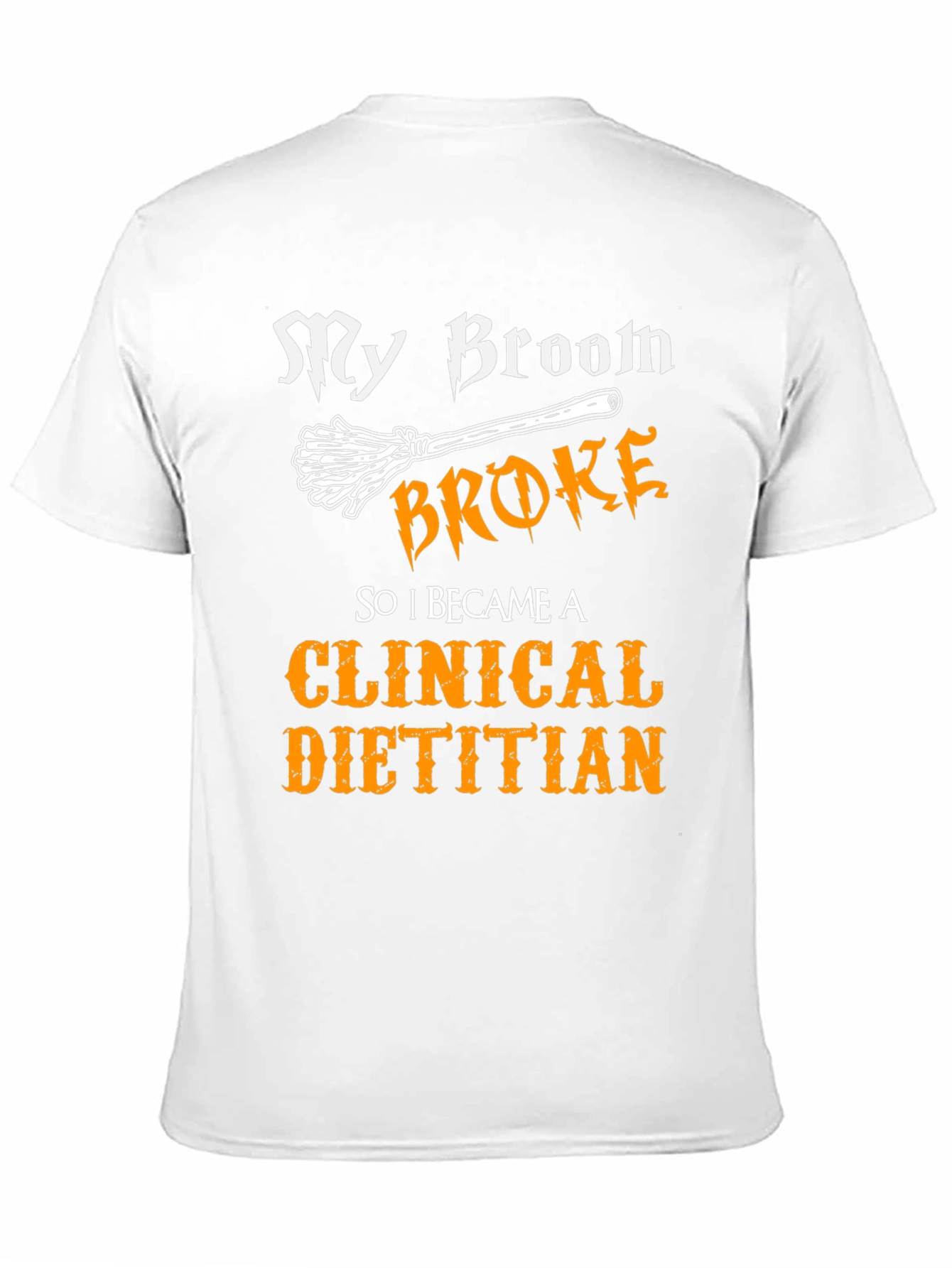 Funny Clinical Dietitian Halloween T-Shirt