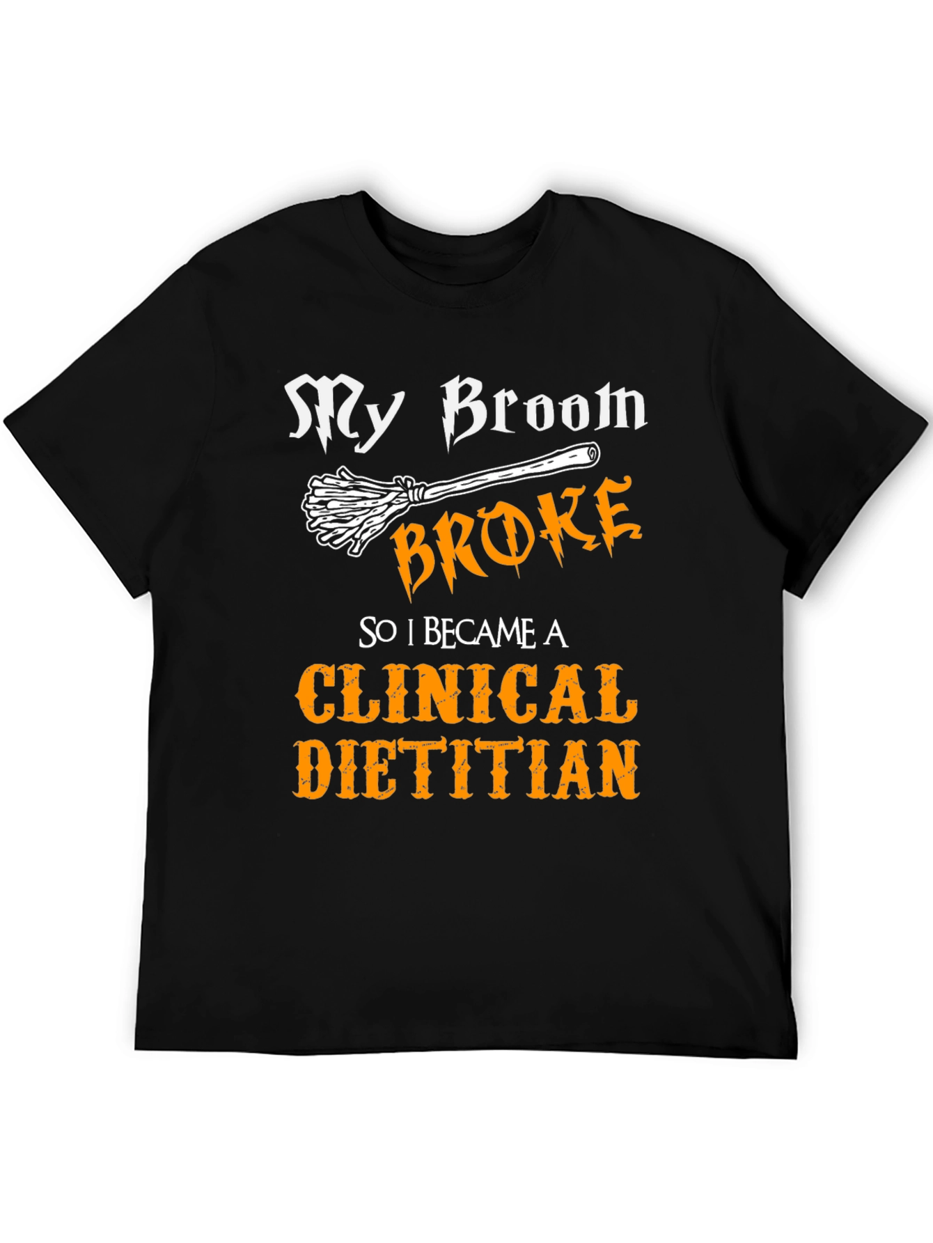 Funny Clinical Dietitian Halloween T-Shirt