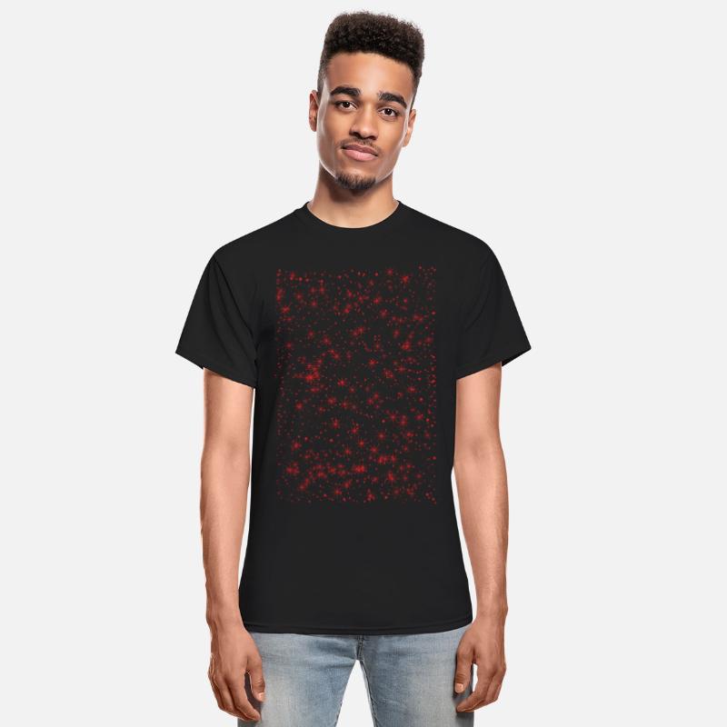 Minimalist pattern with red stars
