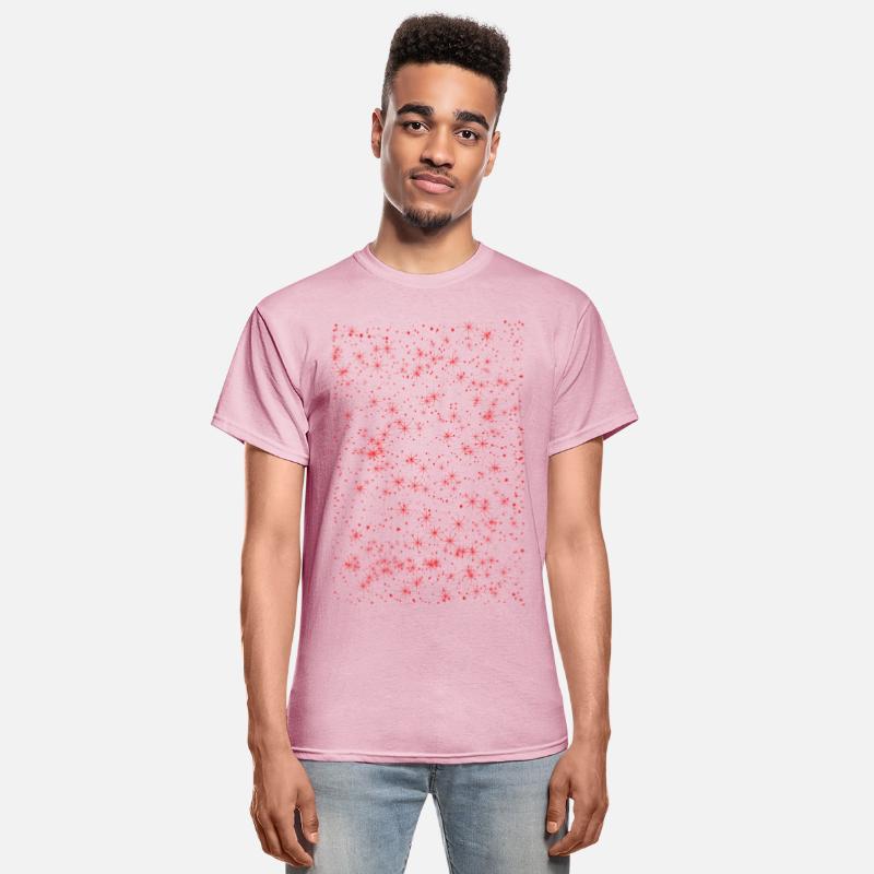 Minimalist pattern with red stars