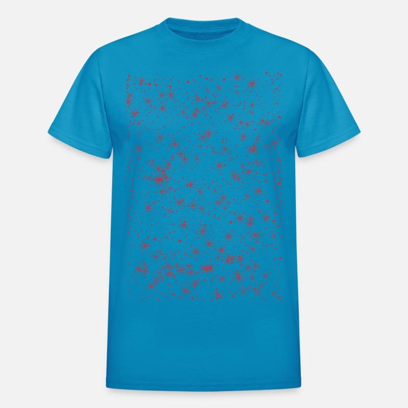 Minimalist pattern with red stars