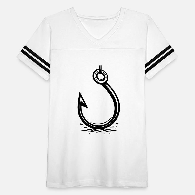 Minimalistic Fishing Hook Vector Illustration 1