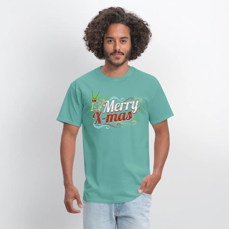 Mistletoe Bells Ornaments Logo For A Merry