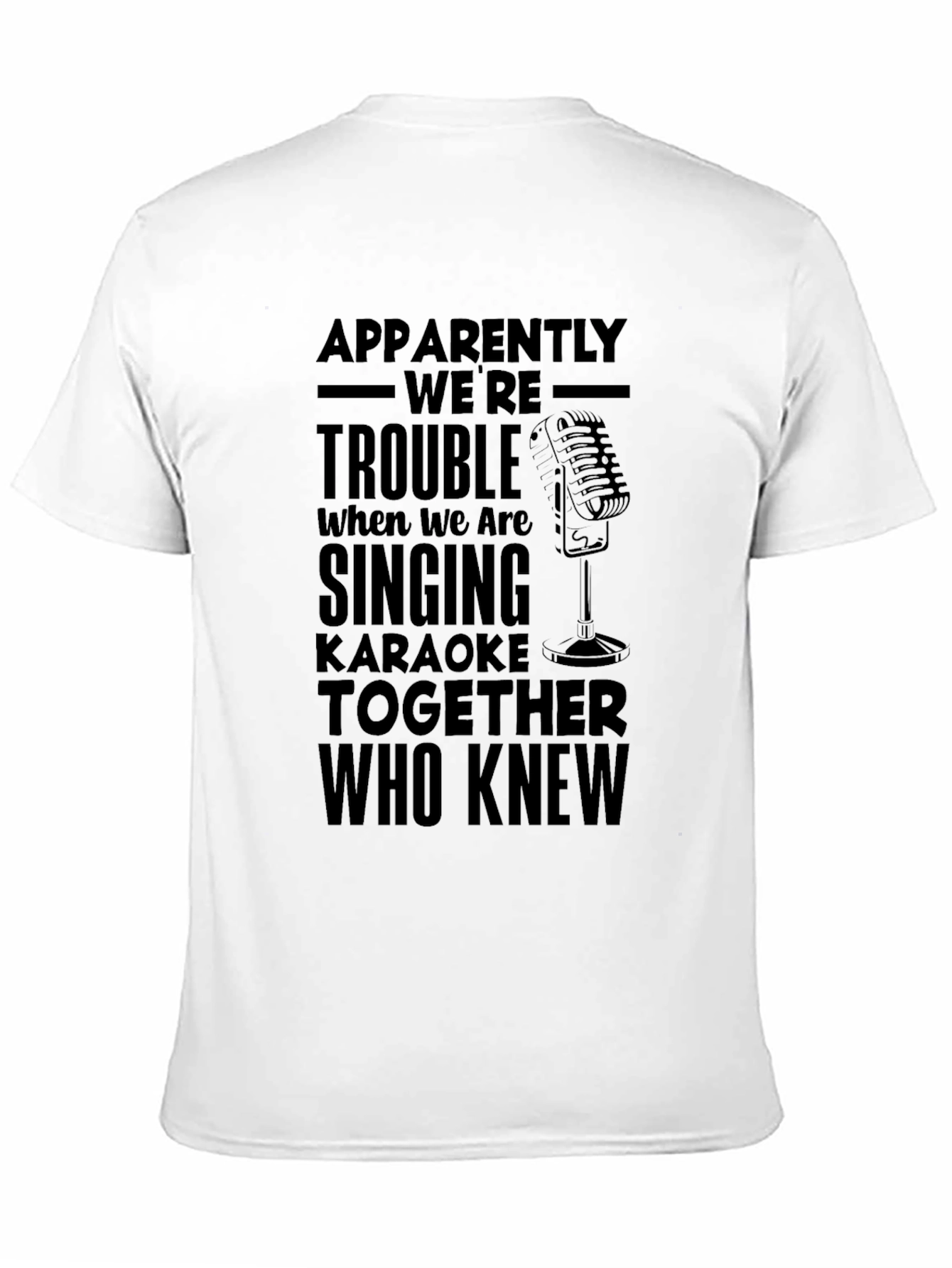 Karaoke Trouble Graphic Tee