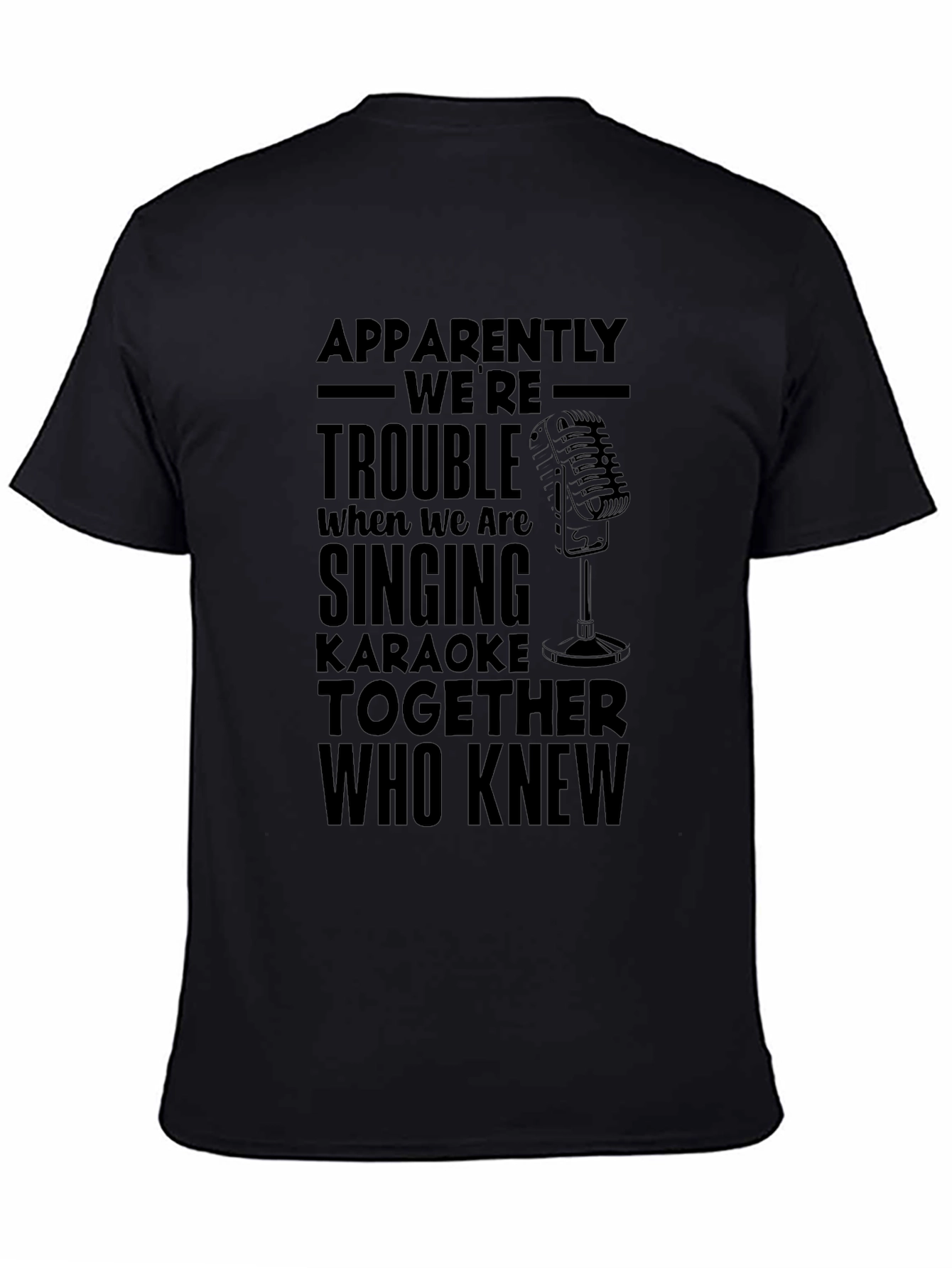 Karaoke Trouble Graphic Tee