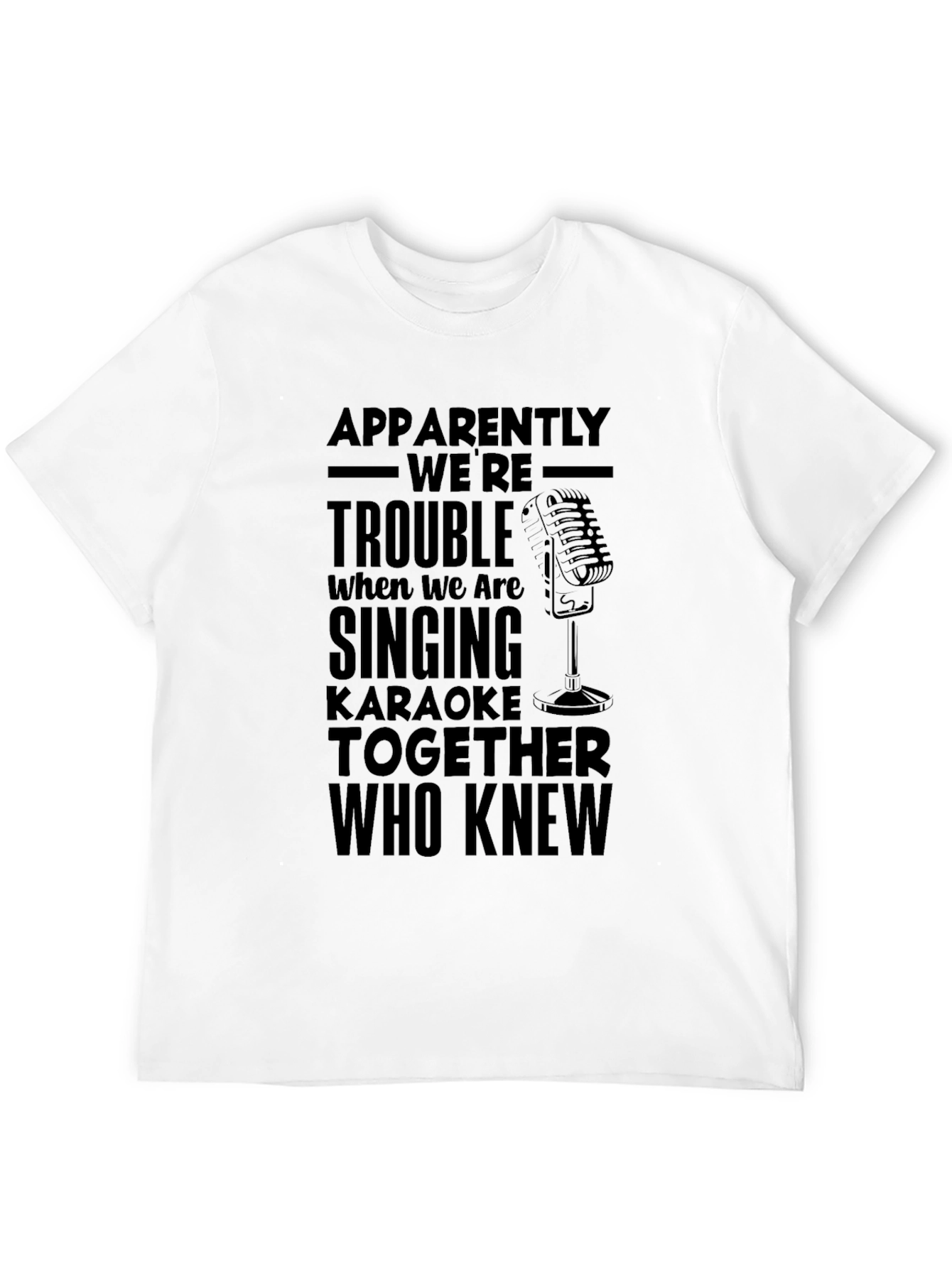Karaoke Trouble Graphic Tee