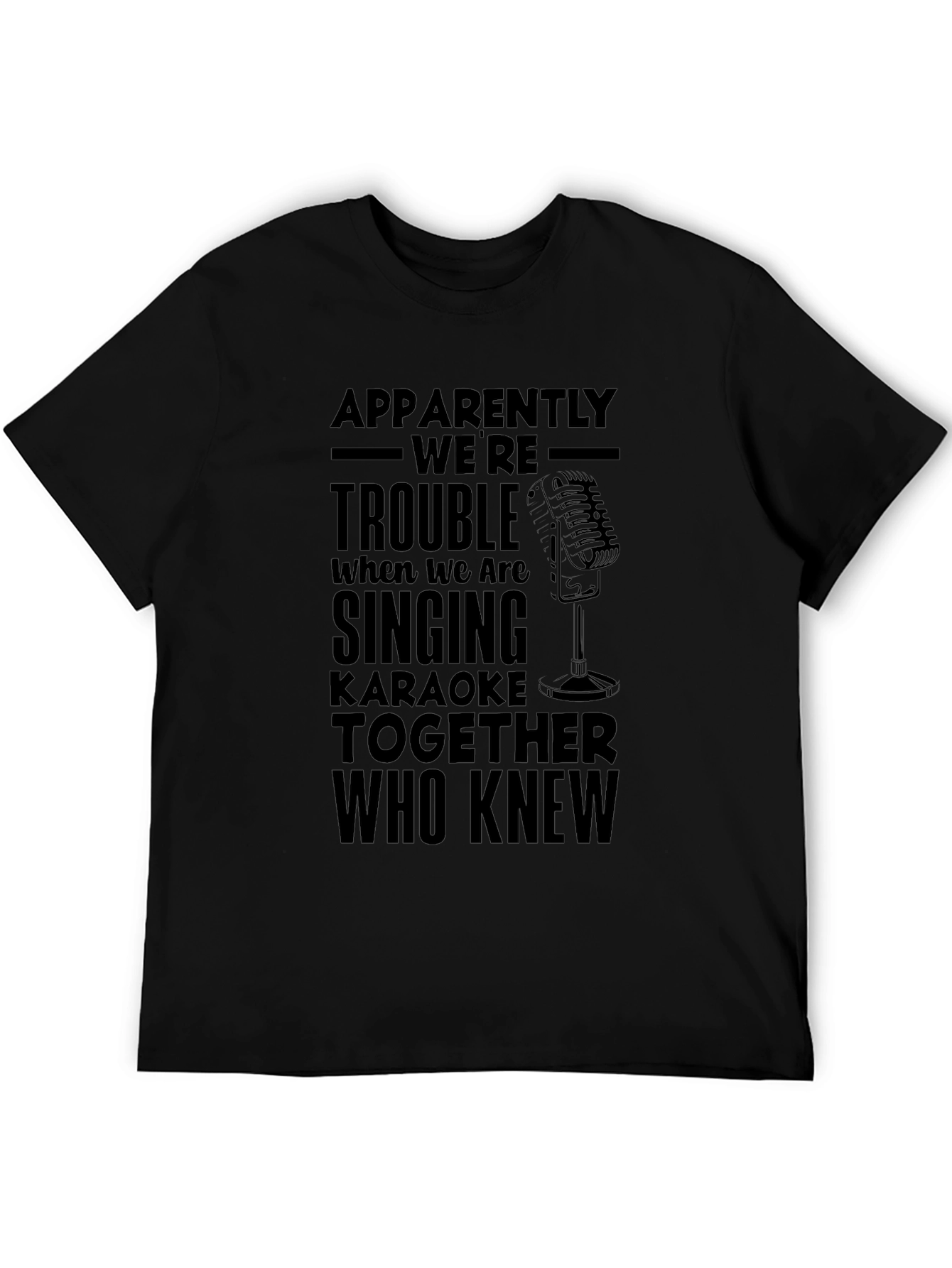 Karaoke Trouble Graphic Tee