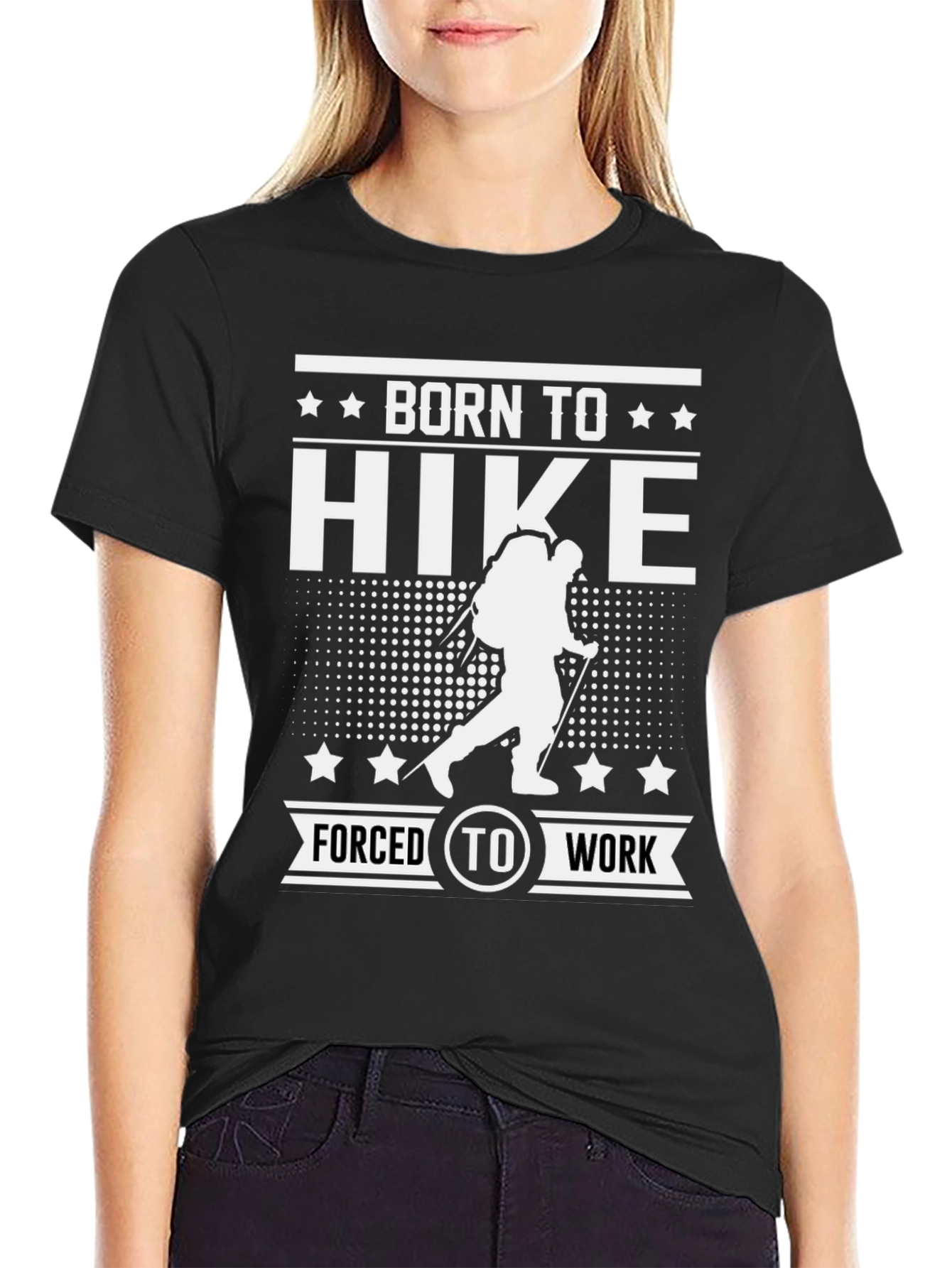 Born to Hike T-Shirt: Hiking Enthusiast Apparel