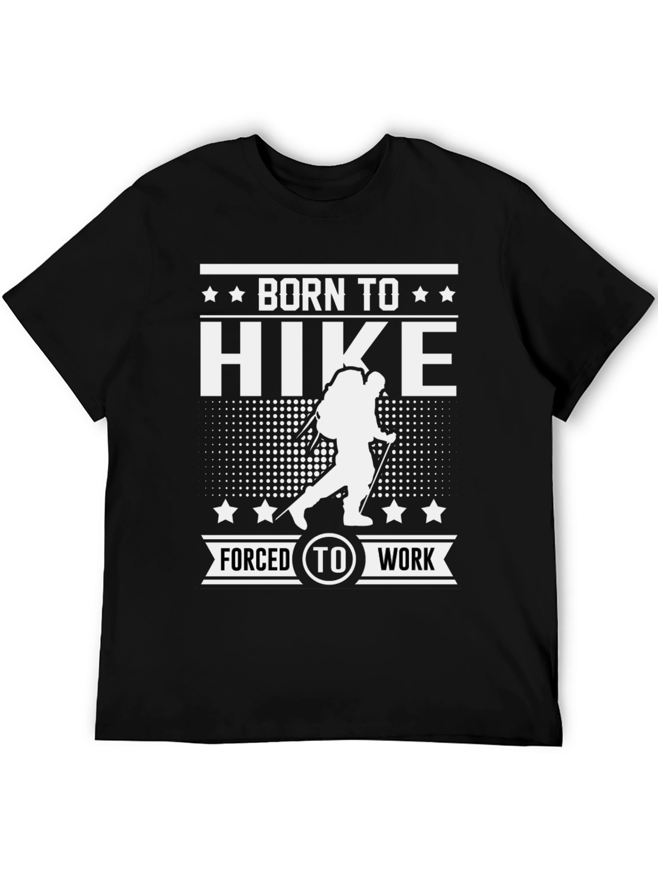 Born to Hike T-Shirt: Hiking Enthusiast Apparel