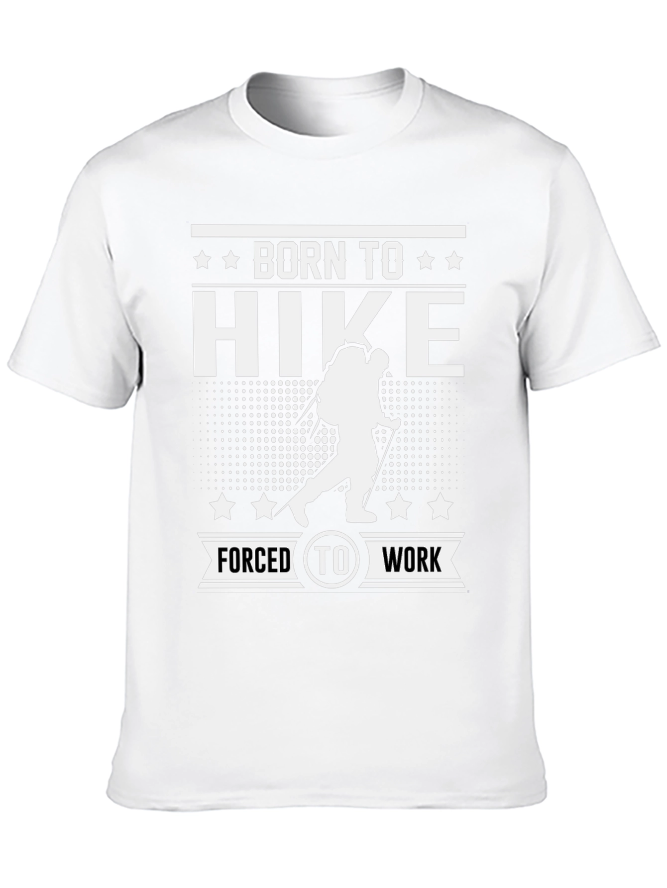 Born to Hike T-Shirt: Hiking Enthusiast Apparel