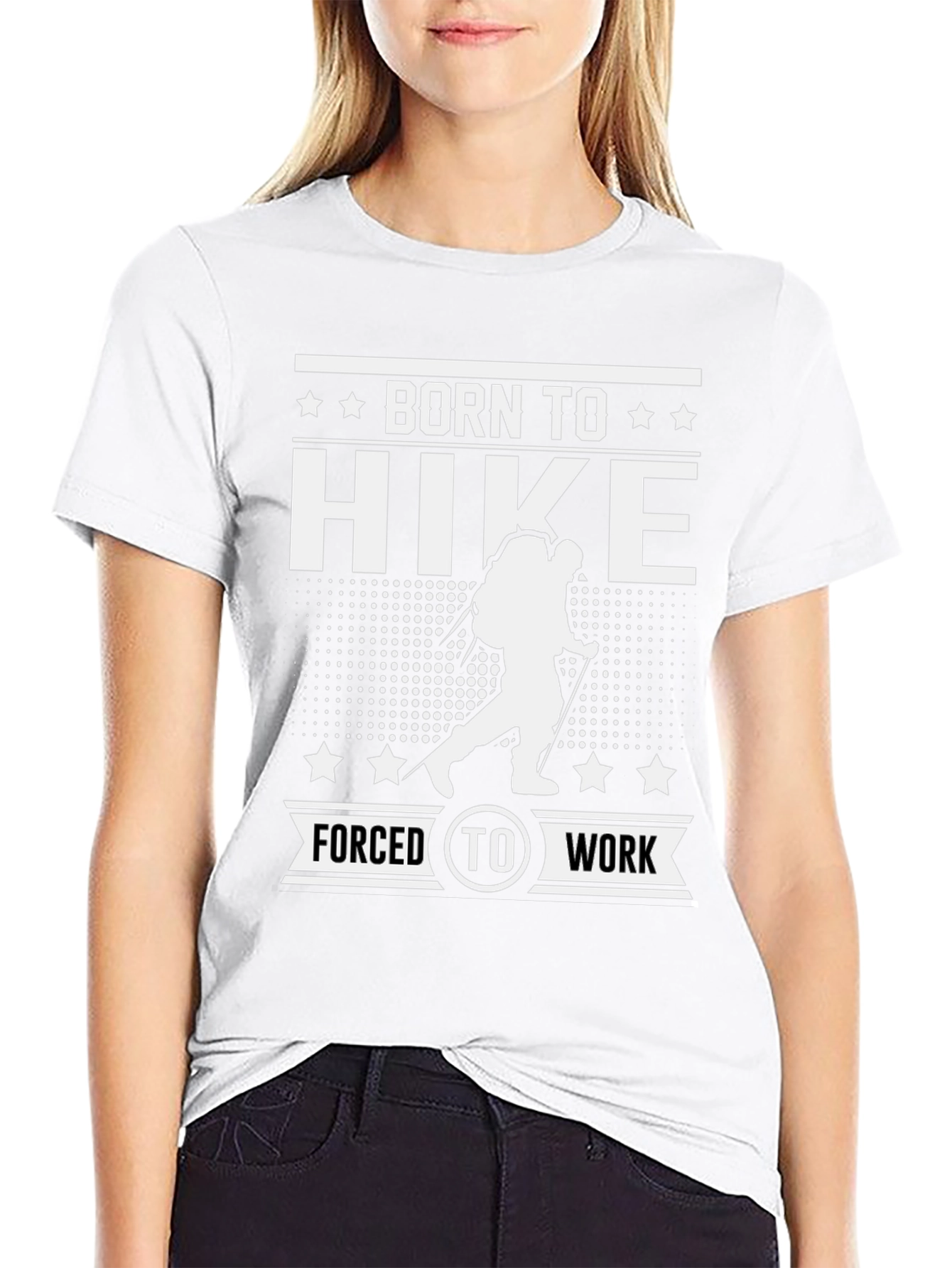 Born to Hike T-Shirt: Hiking Enthusiast Apparel