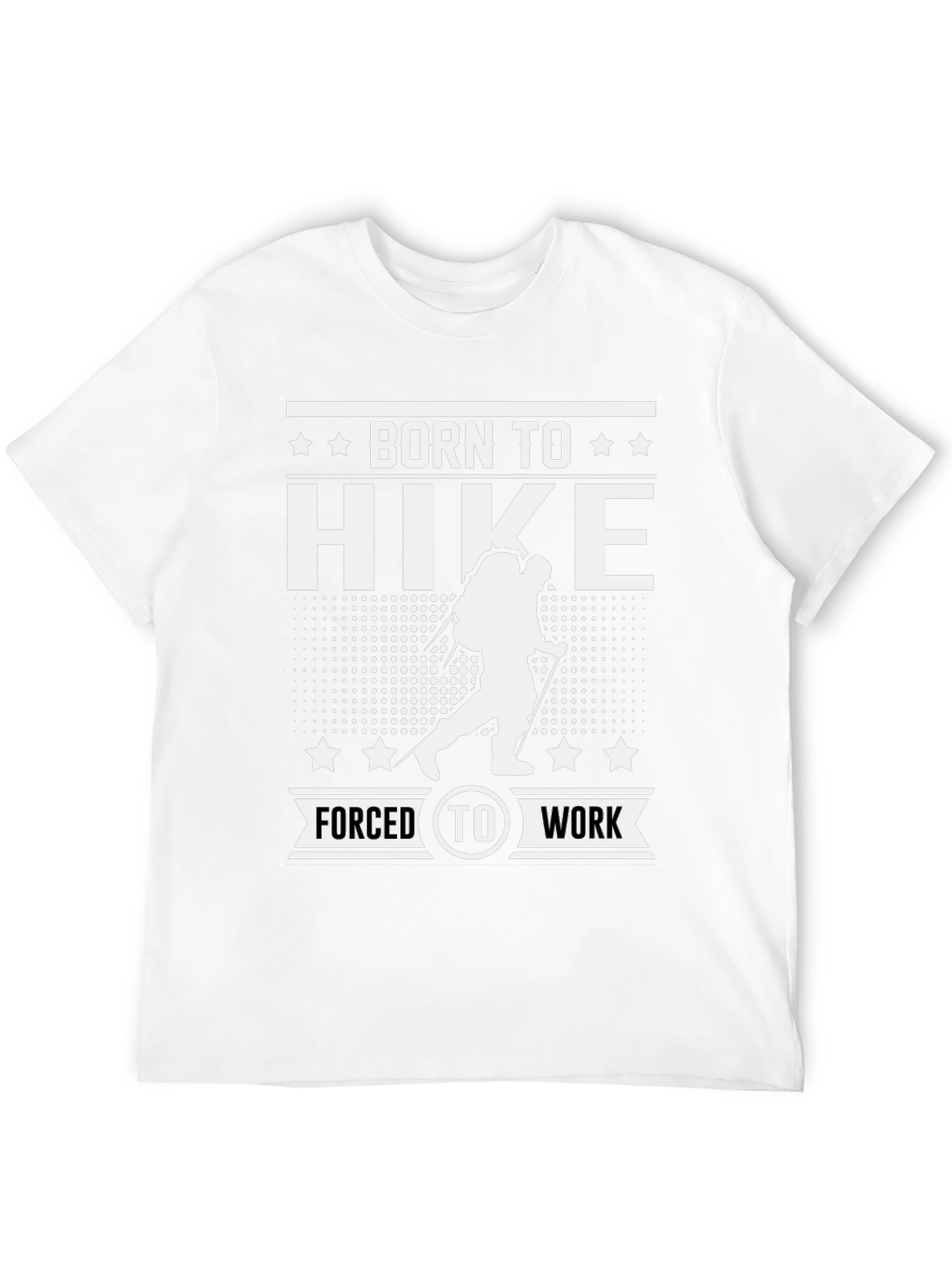 Born to Hike T-Shirt: Hiking Enthusiast Apparel