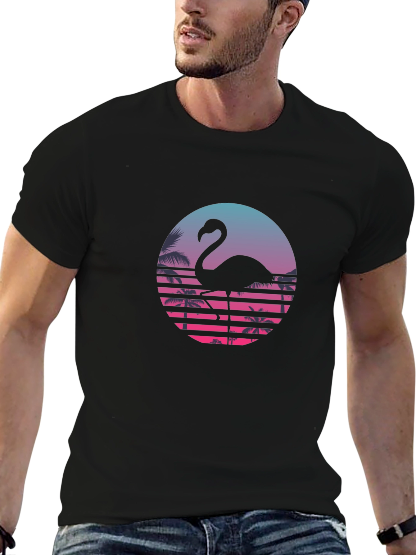 Retro Flamingo T-Shirt