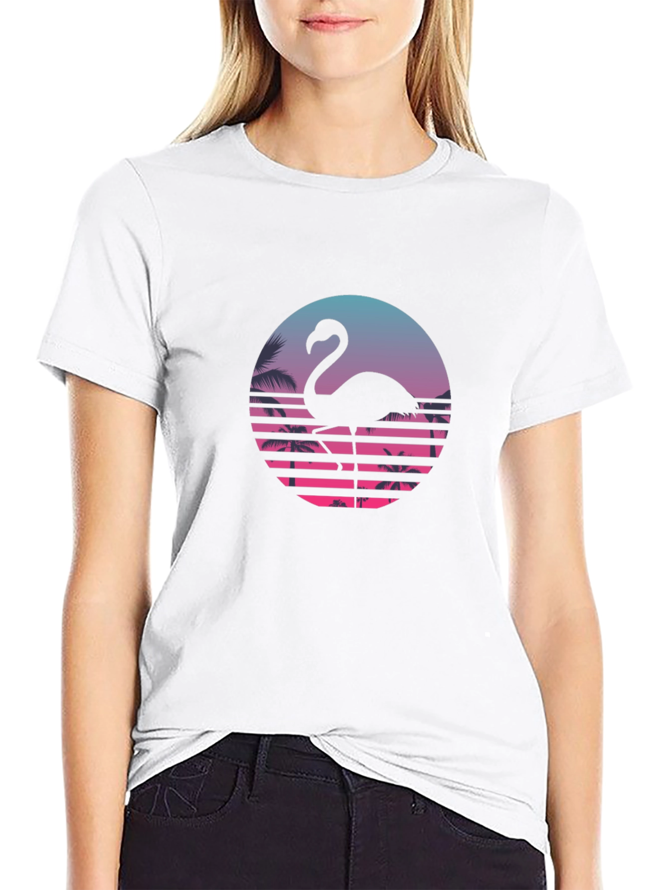 Retro Flamingo T-Shirt