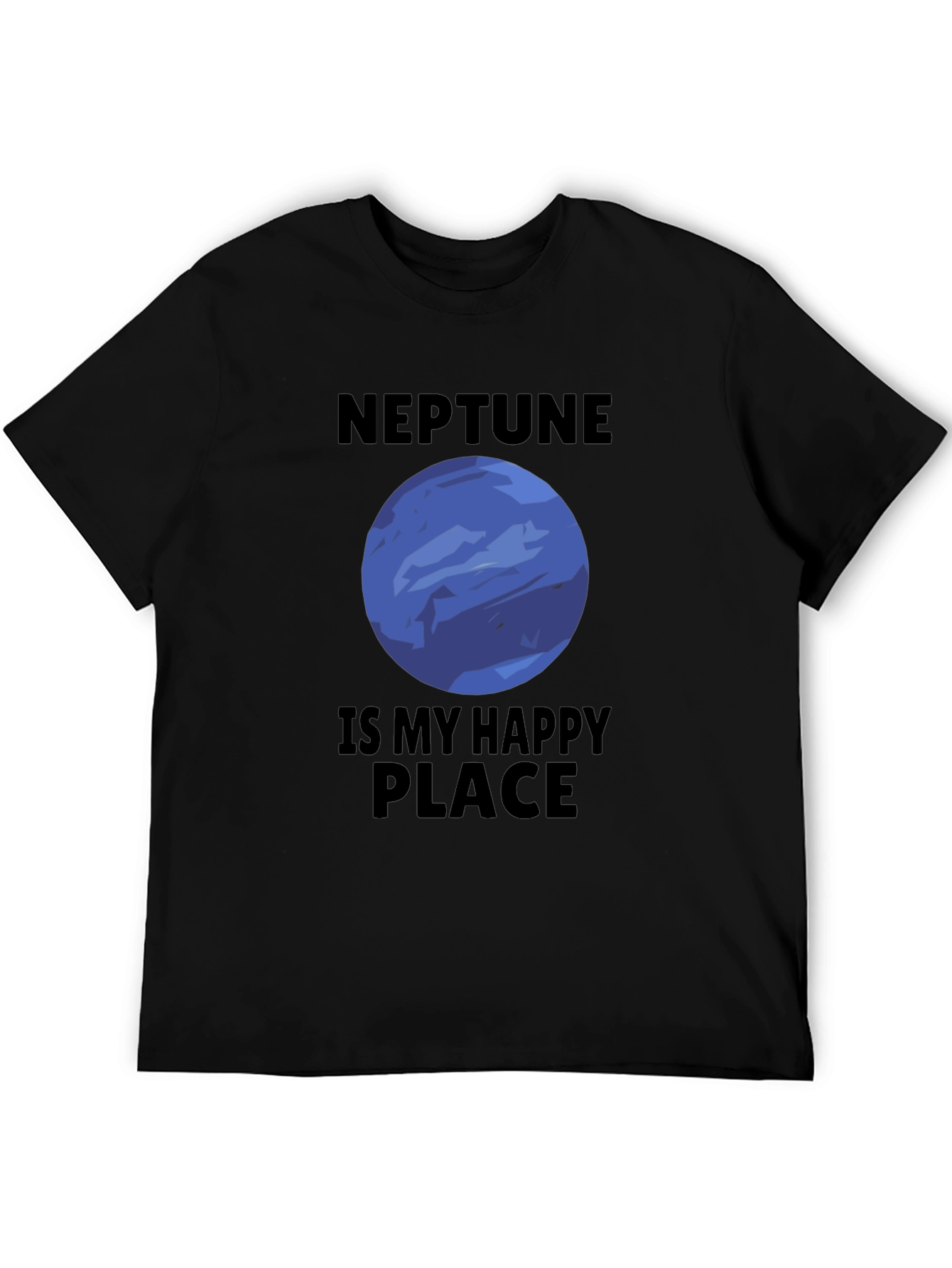 Neptune is My Happy Place Graphic T-Shirt