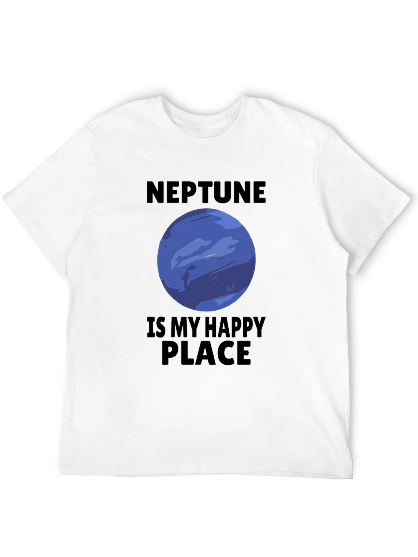 Neptune is My Happy Place Graphic T-Shirt