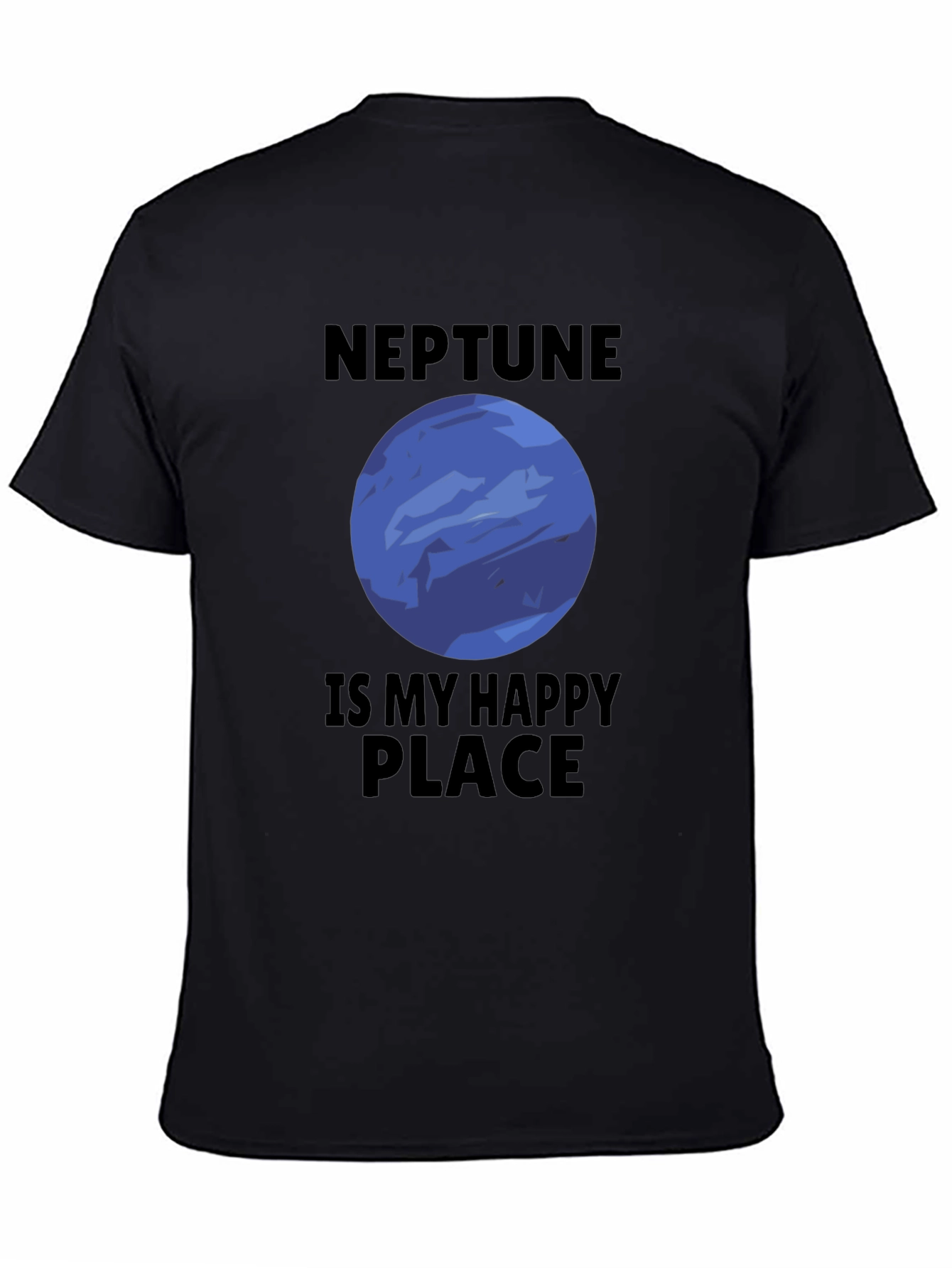 Neptune is My Happy Place Graphic T-Shirt