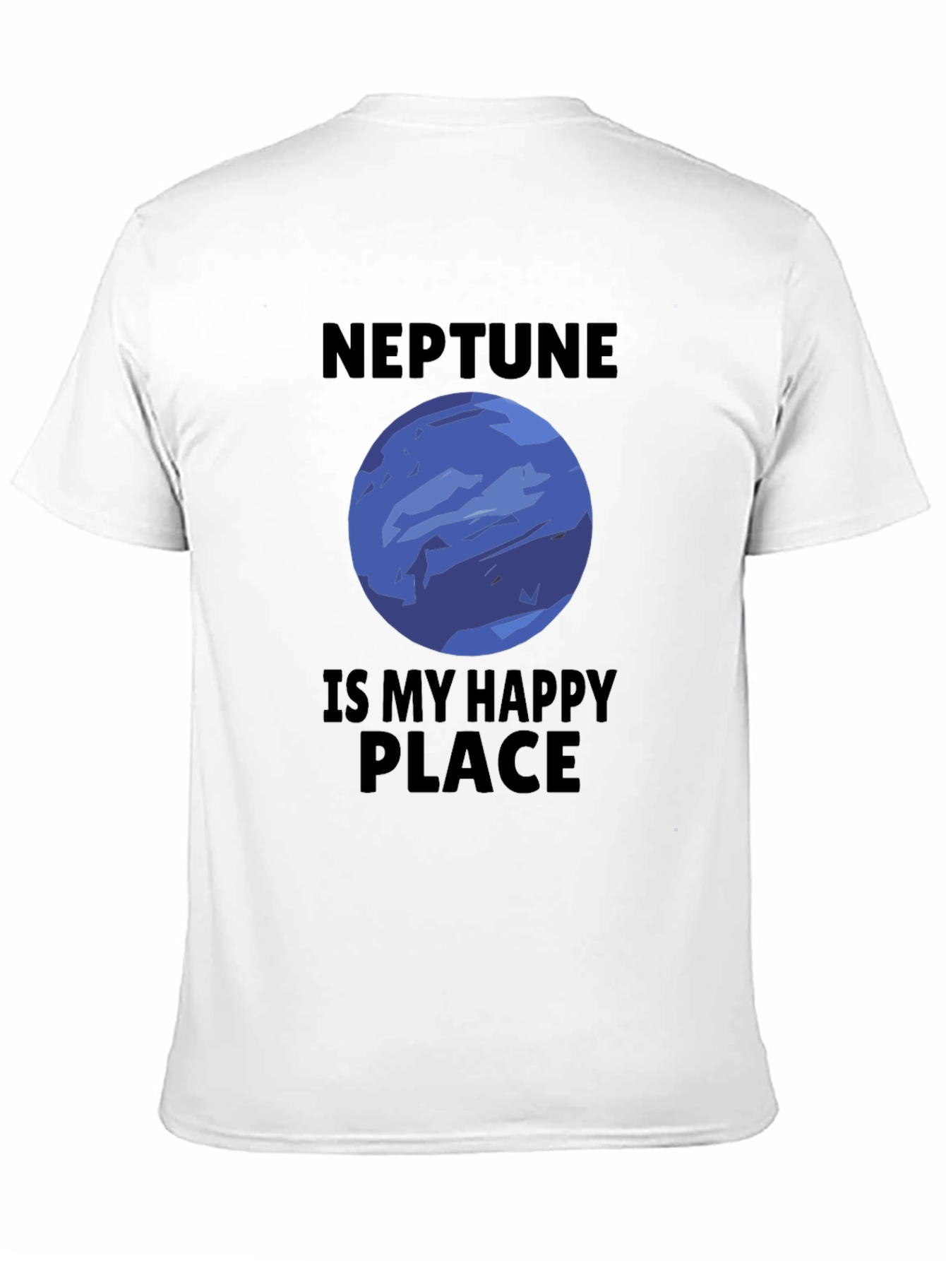 Neptune is My Happy Place Graphic T-Shirt