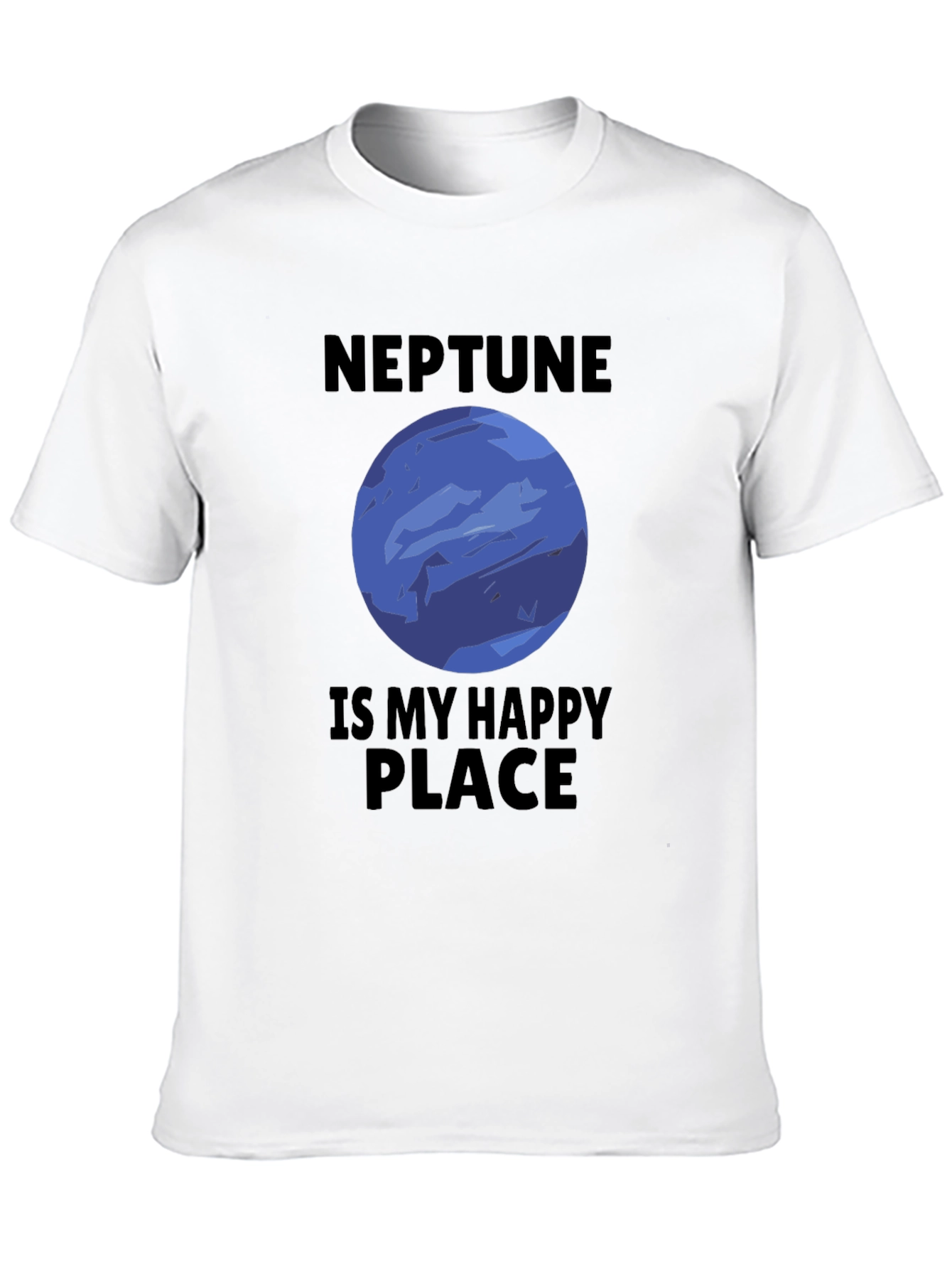 Neptune is My Happy Place Graphic T-Shirt