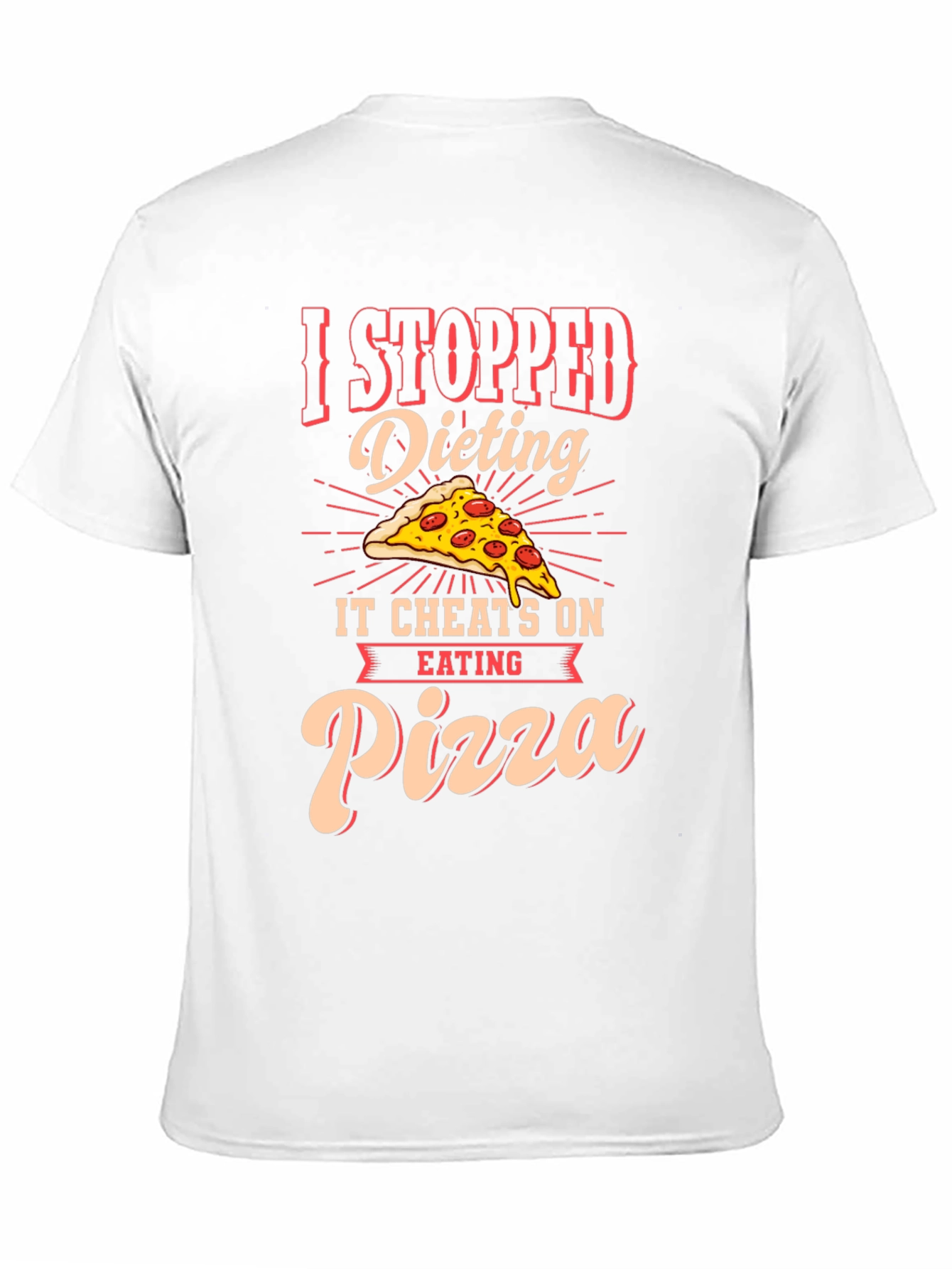 Funny Pizza Dieting T-Shirt