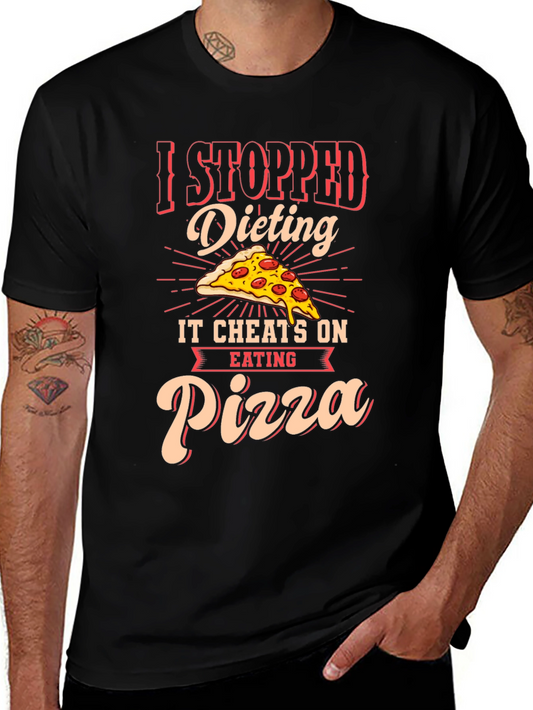 Funny Pizza Dieting T-Shirt