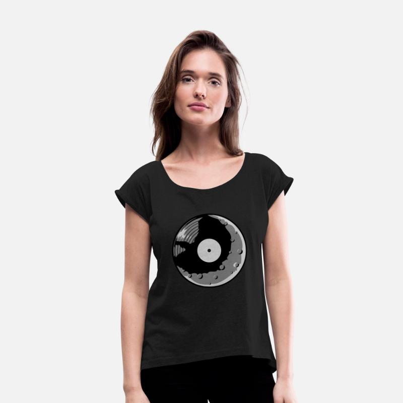 moon vinyl record music