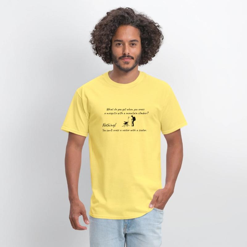 Mosquito mountain climber math science joke g84