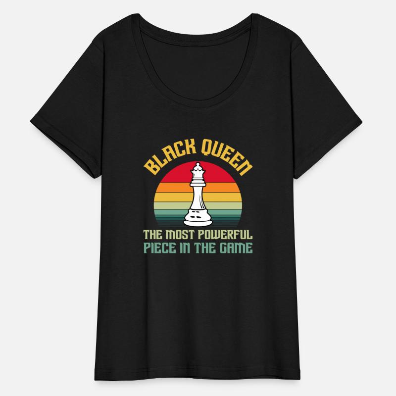Most Powerful Chess Black Queen BLM