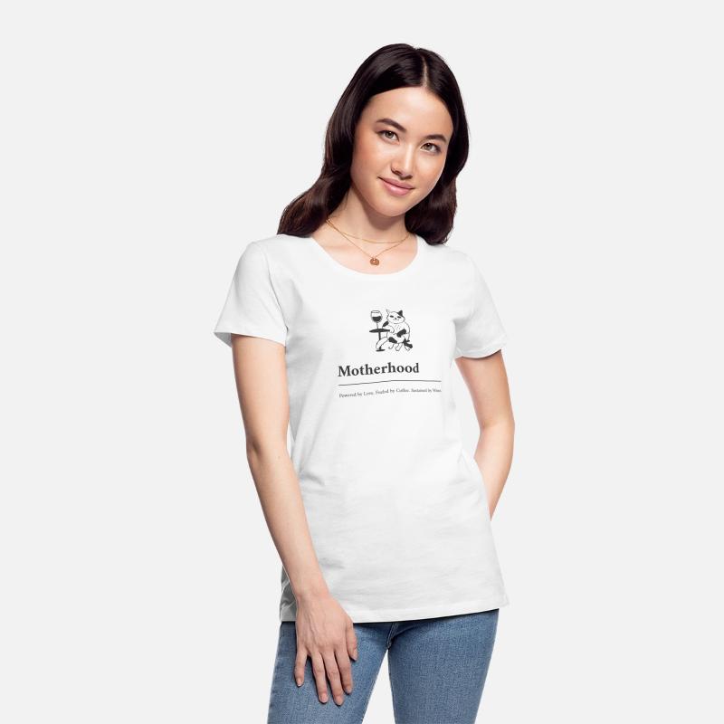 Motherhood - Mum Happiness Design Tshirt
