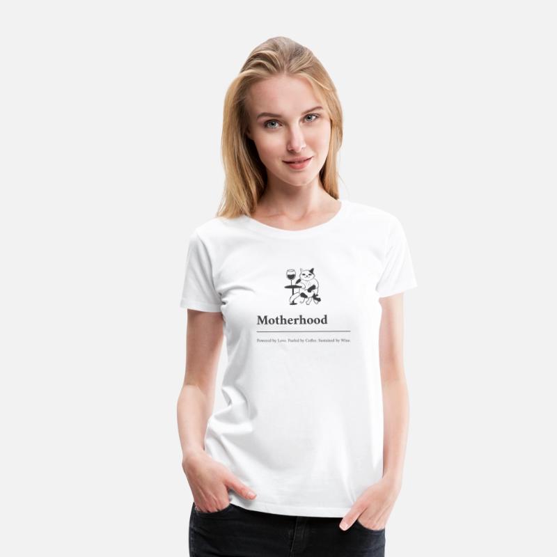 Motherhood - Mum Happiness Design Tshirt