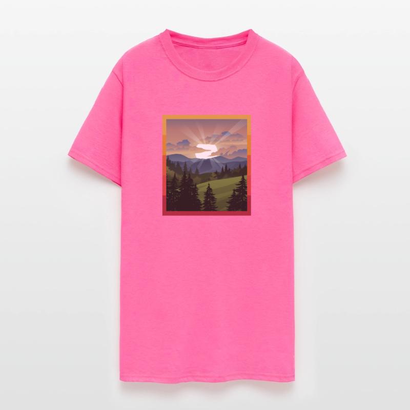Mountains and Trees