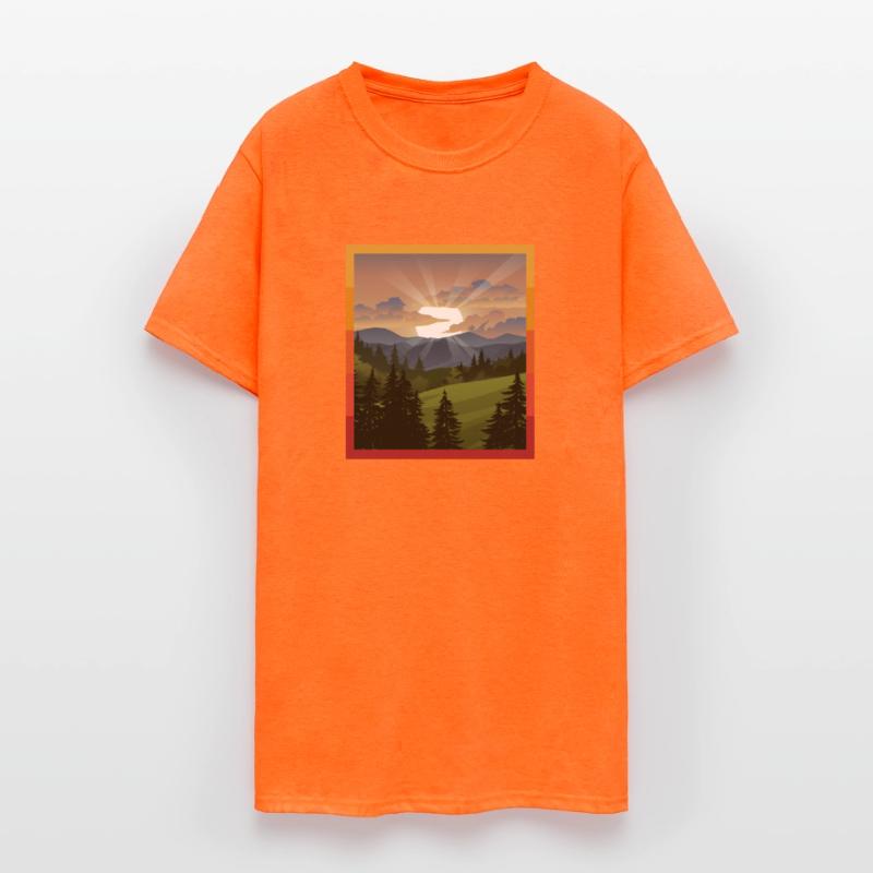 Mountains and Trees