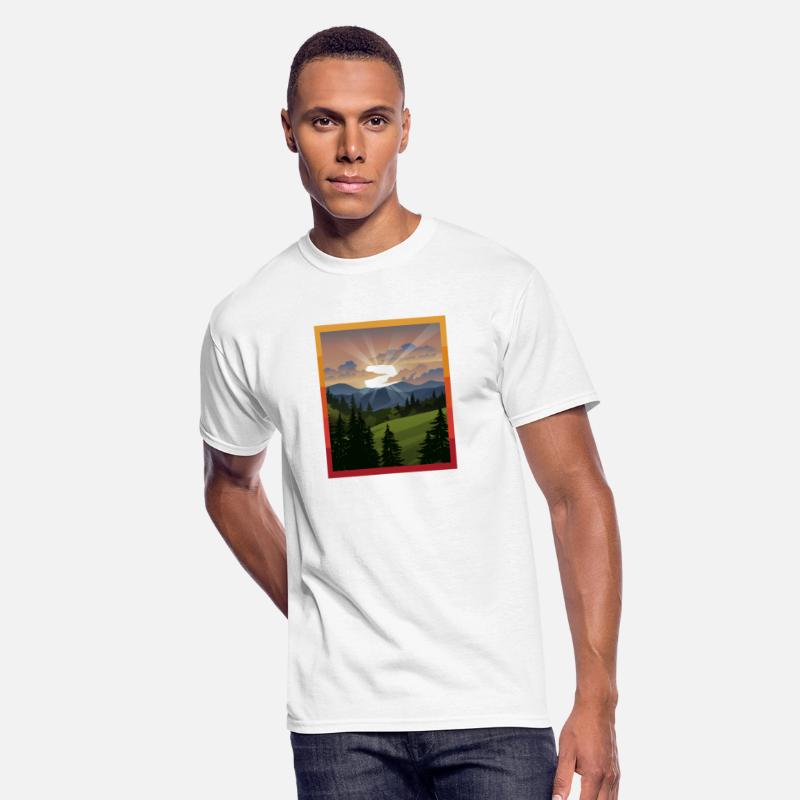 Mountains and Trees