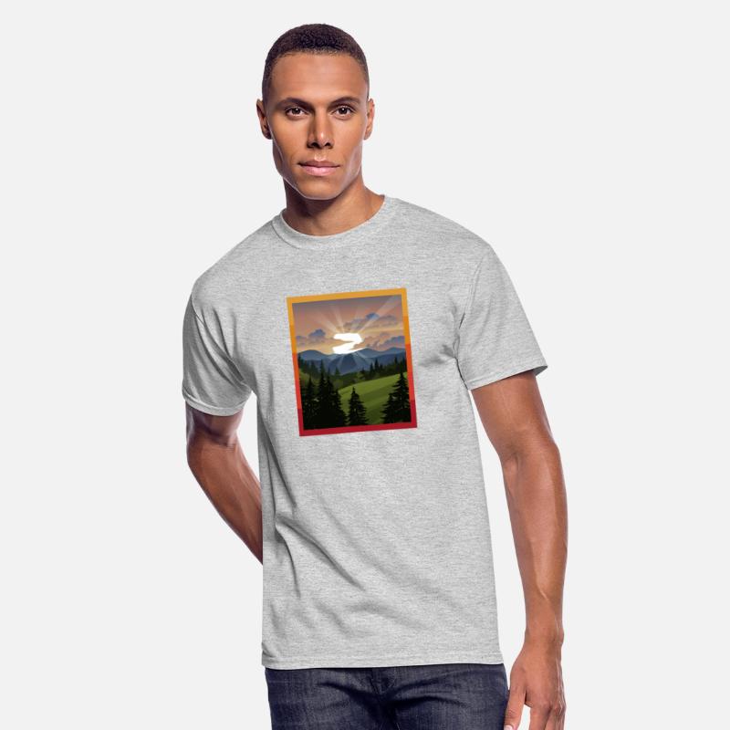 Mountains and Trees