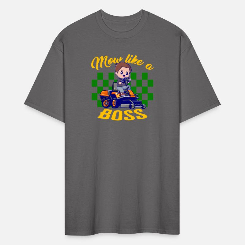 Mowing Gardening Shirt, Mow Like A Boss Tee, Gift