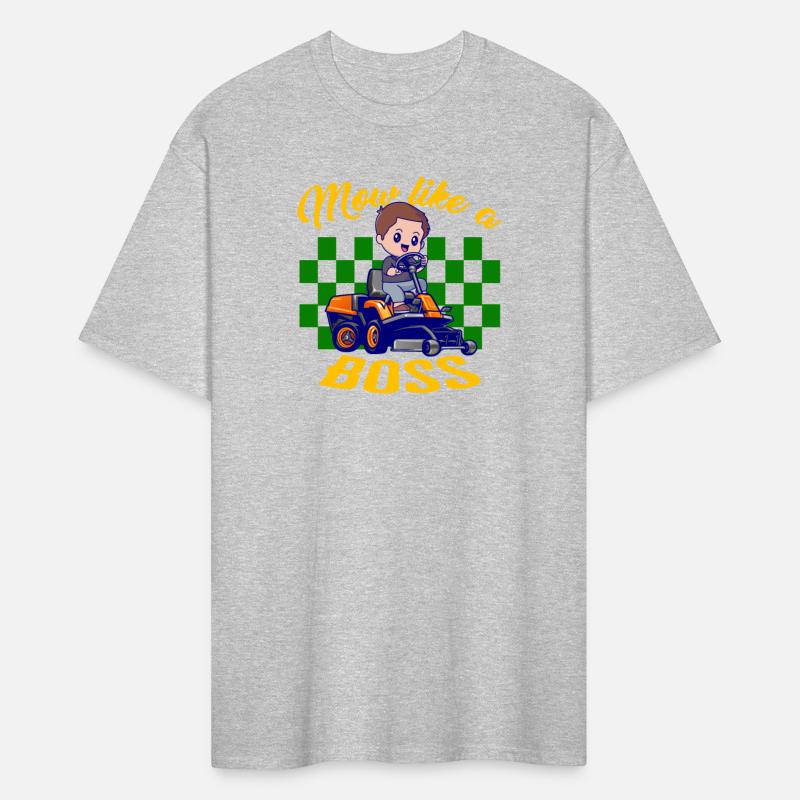 Mowing Gardening Shirt, Mow Like A Boss Tee, Gift