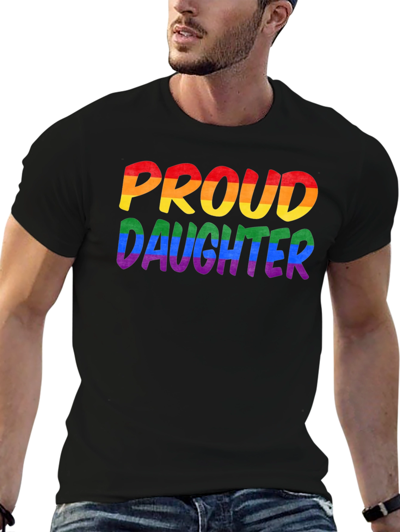 Proud Daughter LGBTQ+ Pride T-Shirt