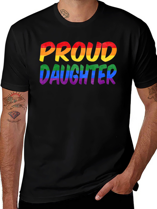 Proud Daughter LGBTQ+ Pride T-Shirt