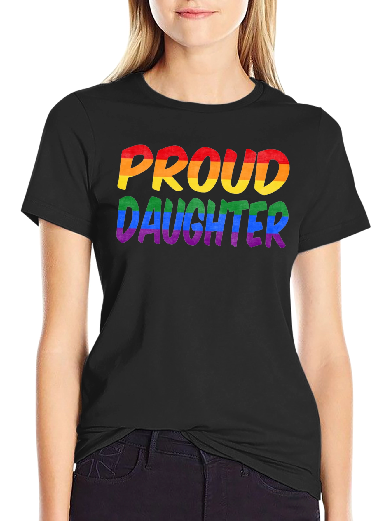 Proud Daughter LGBTQ+ Pride T-Shirt