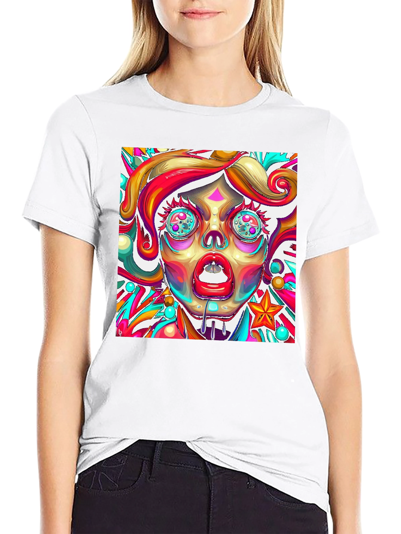 Psychedelic Pop Art Tee