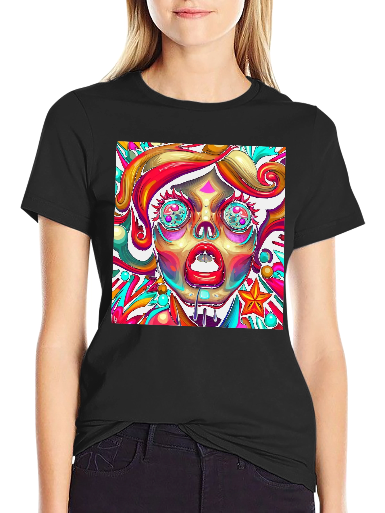 Psychedelic Pop Art Tee