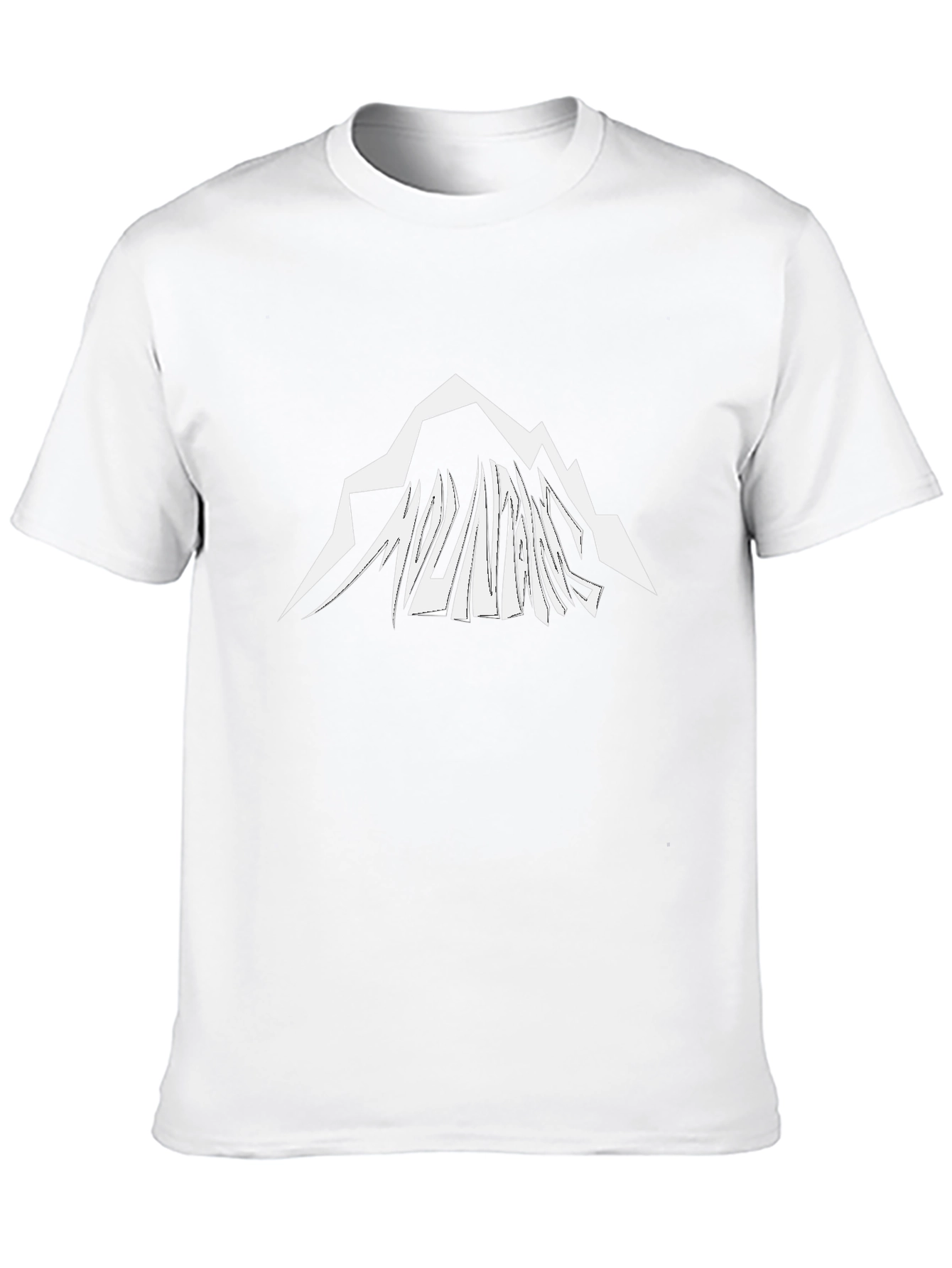 Mountains Graphic Black T-Shirt - Adventure Ready