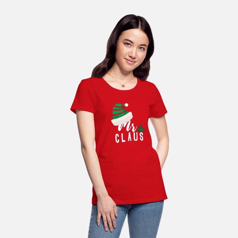 Mrs and Mr Claus couple christmas