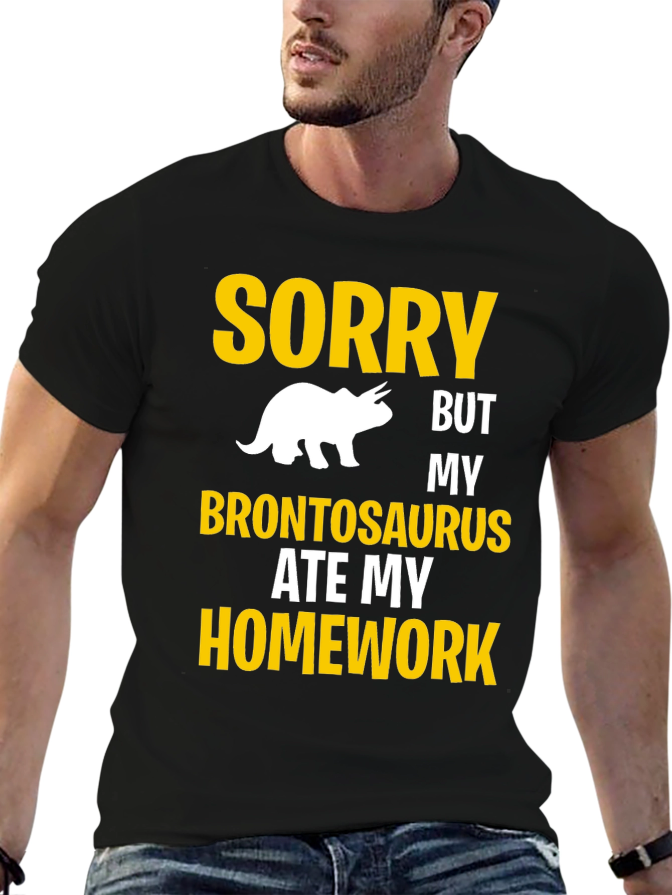 Sorry My Brontosaurus Ate My Homework T-Shirt