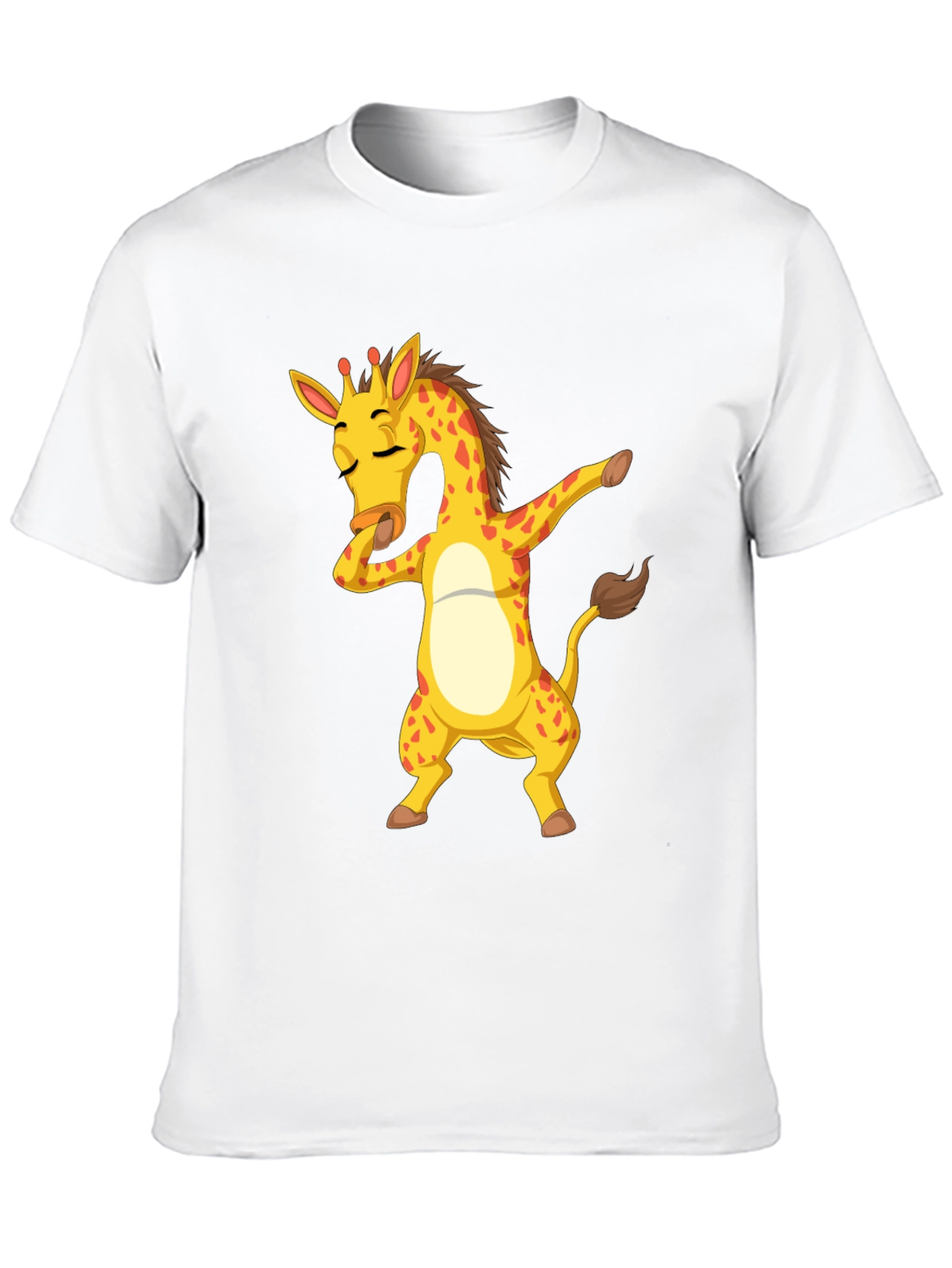 Dabbing Giraffe T-Shirt - Funny Animal Tee