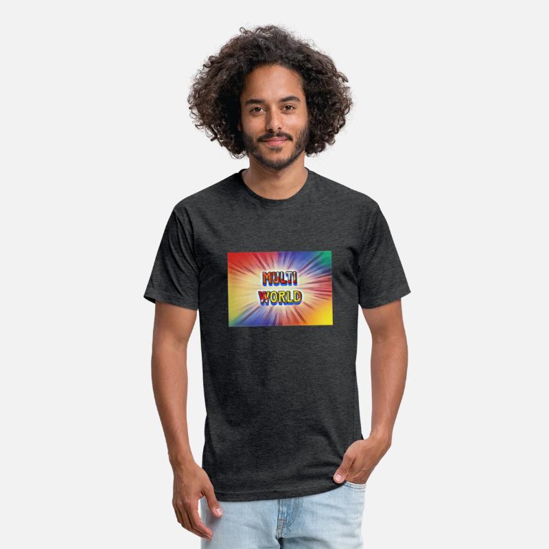 Multi shades print ,multi world