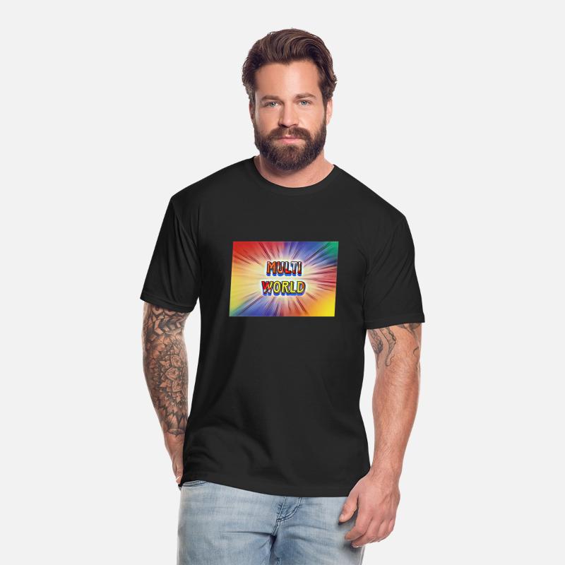 Multi shades print ,multi world
