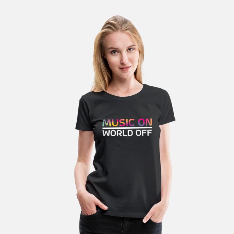 Music On World Off Rhythm Melody Instruments Notes